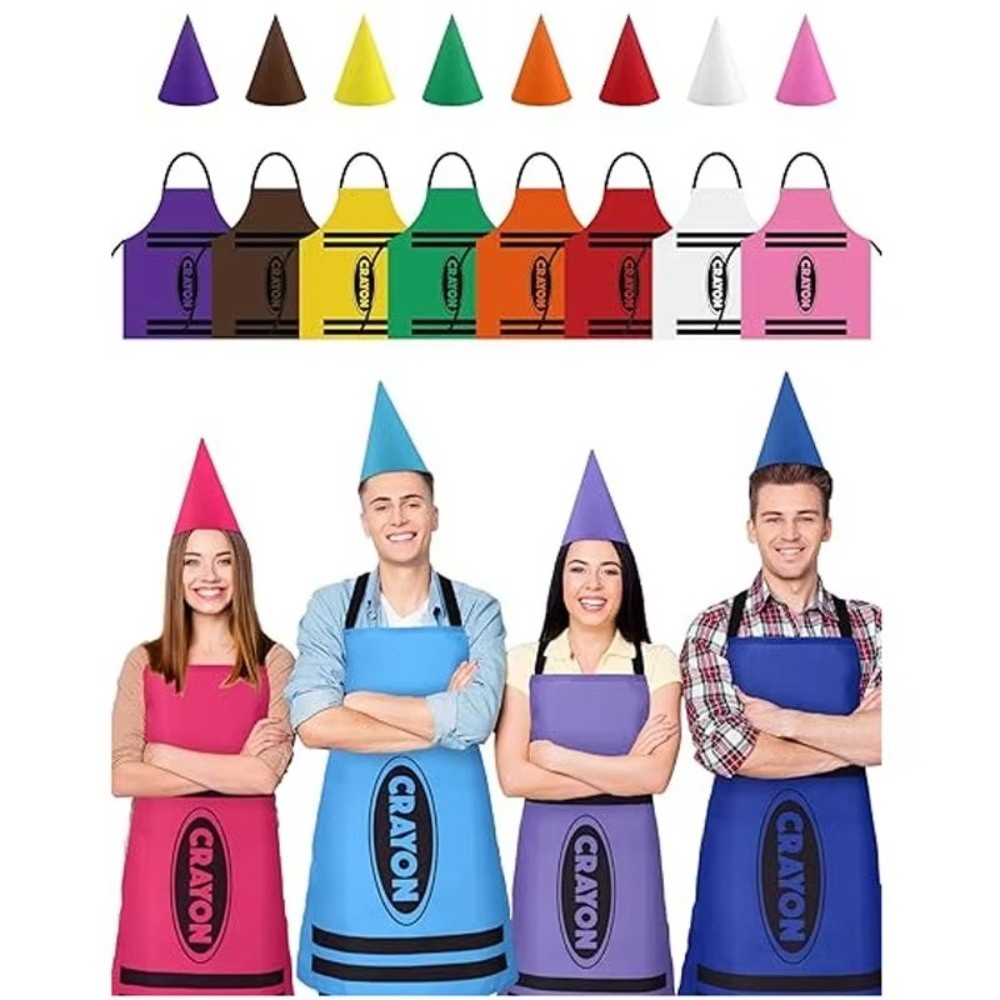 Art Craft Hat - Set Gnome Bertema Krayon Warna-warni Baru,