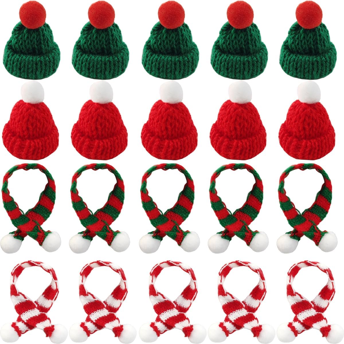 Art Craft Hat - 32PCS Mini Topi Rajut Mini Set