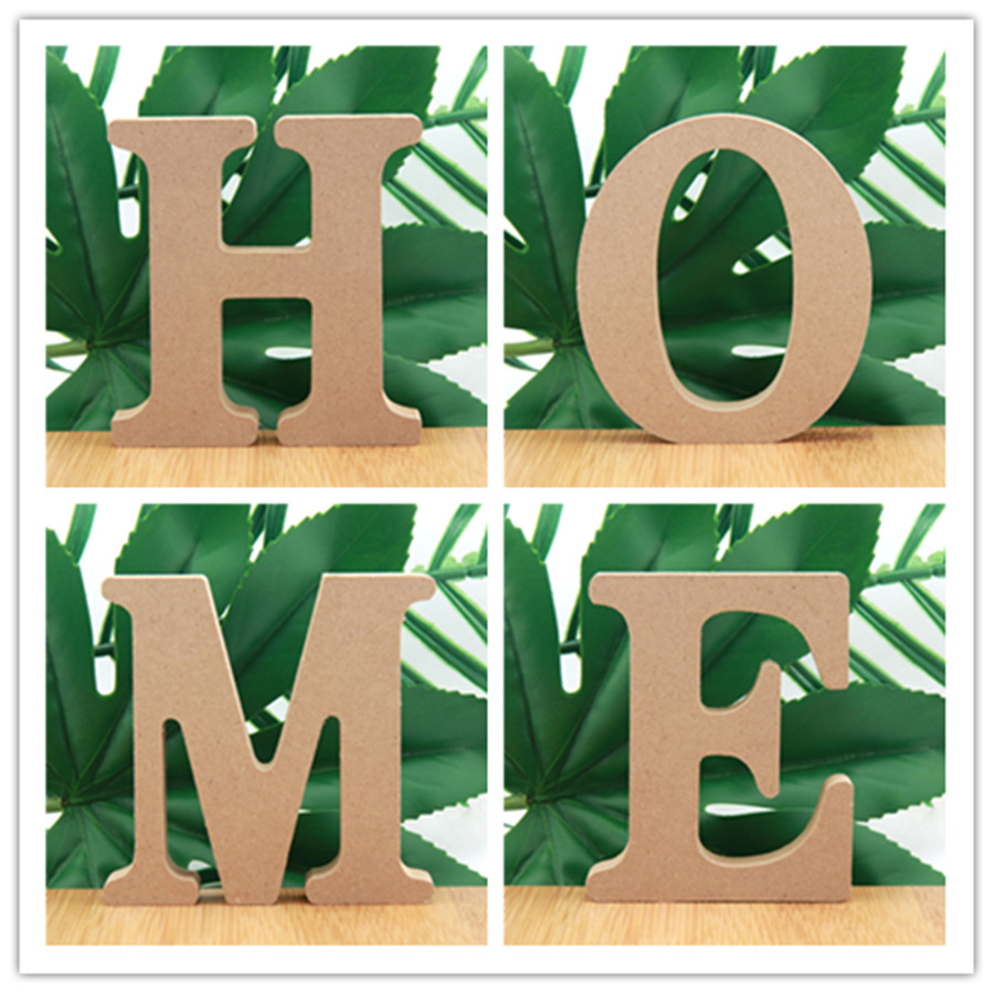 Letter S Art Craft - 1 buah 10cm warna kayu huruf