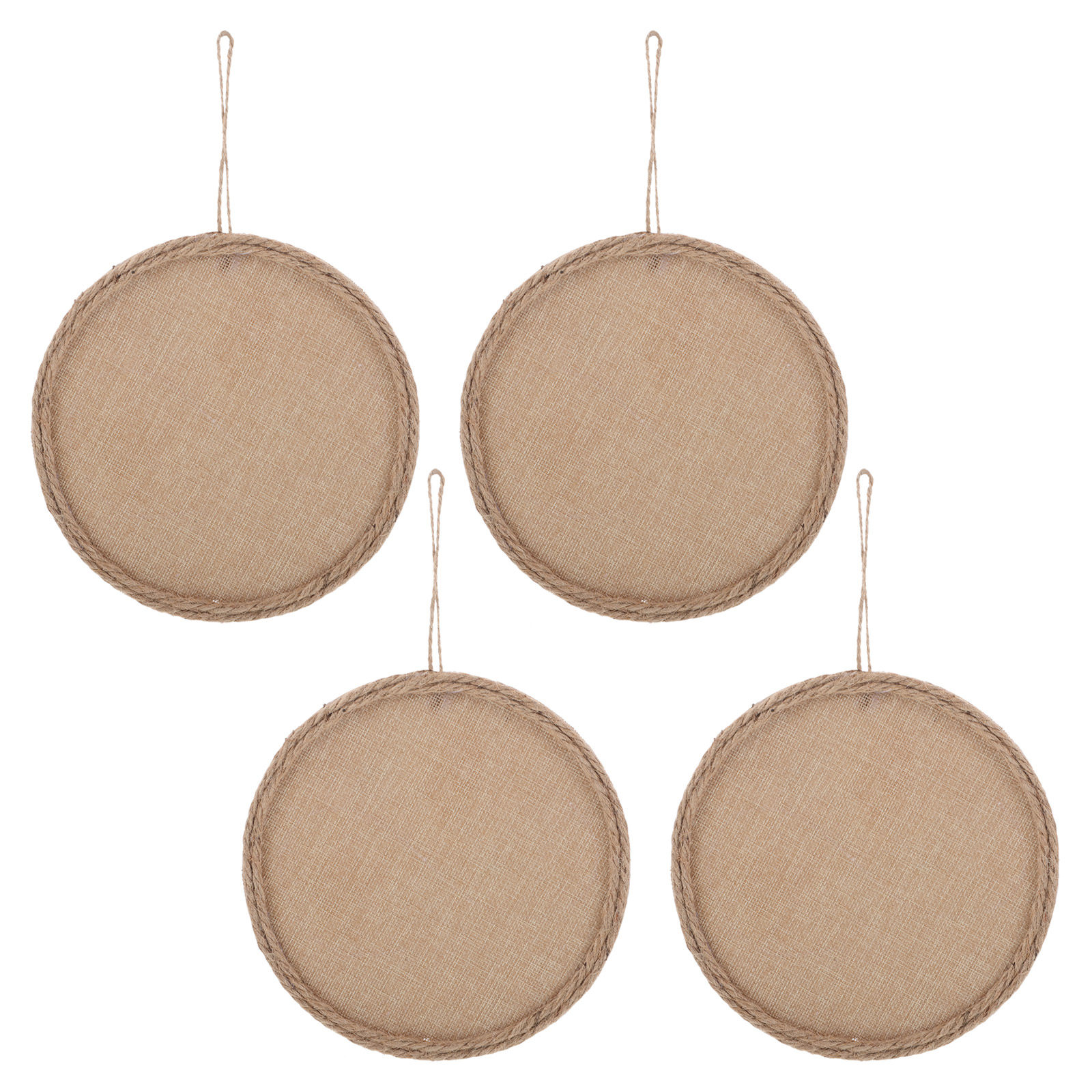 Art And Craft For Nursery - 4Pcs Papan Kanvas Linen untuk Anak-anak,