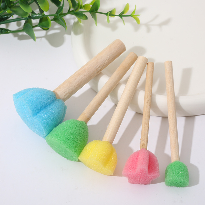 Art And Craft With Paint - 10 Buah Spons Tembikar Cat untuk