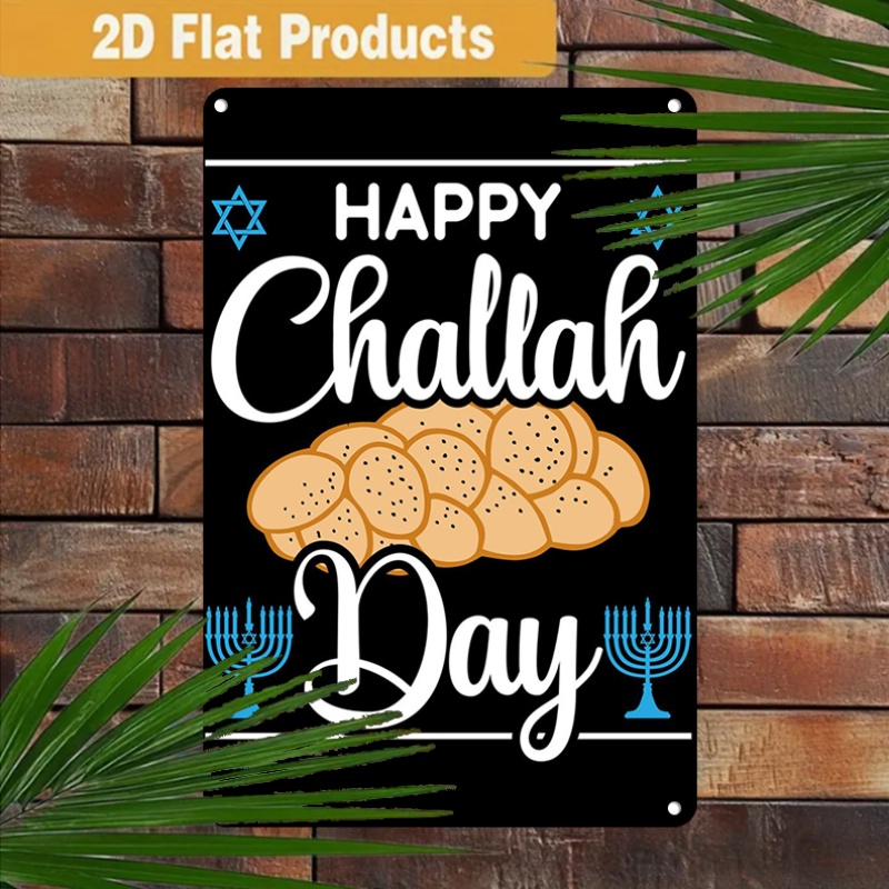 Art & Craft Be - CIFBUY Seni Dinding Aluminium Menorah Yahudi