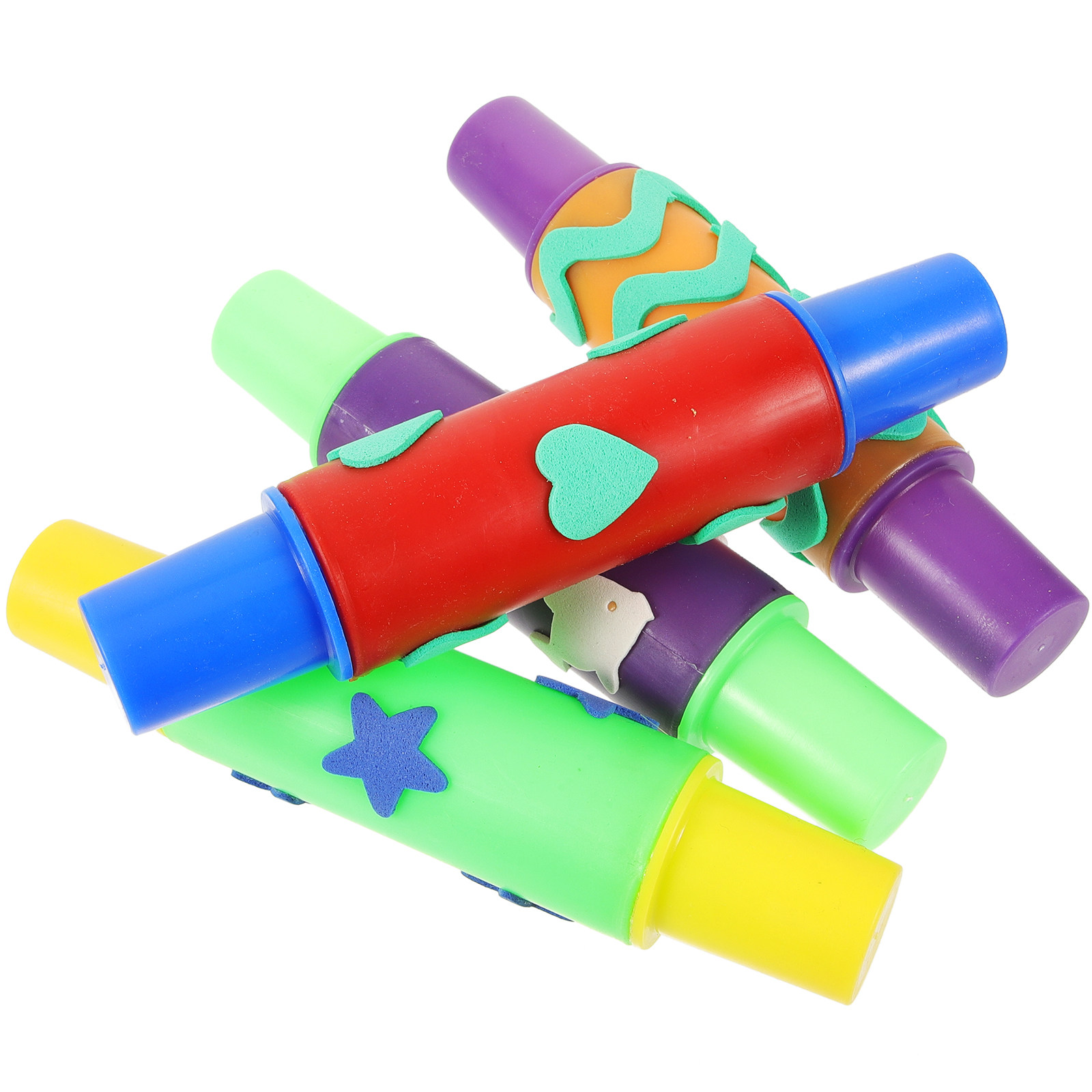Art And Craft With Paint - 4Pcs Set Kuas Lukis Spons, Alat