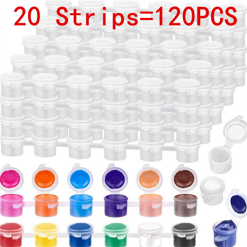 Art And Craft With Paint - 10/20 Strip 2ML 3ML 5ML Wadah