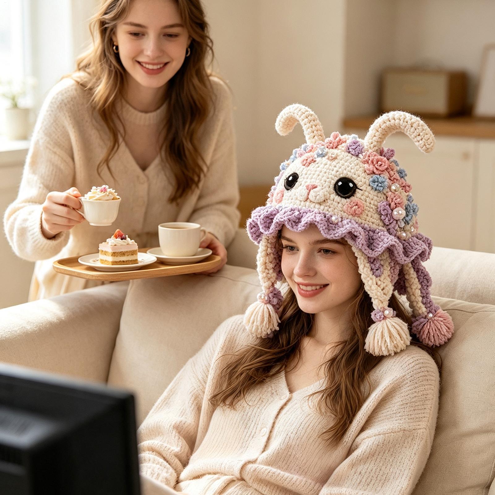 Art Craft Hat - Perlengkapan Merajut Topi Hewan Laut Buatan