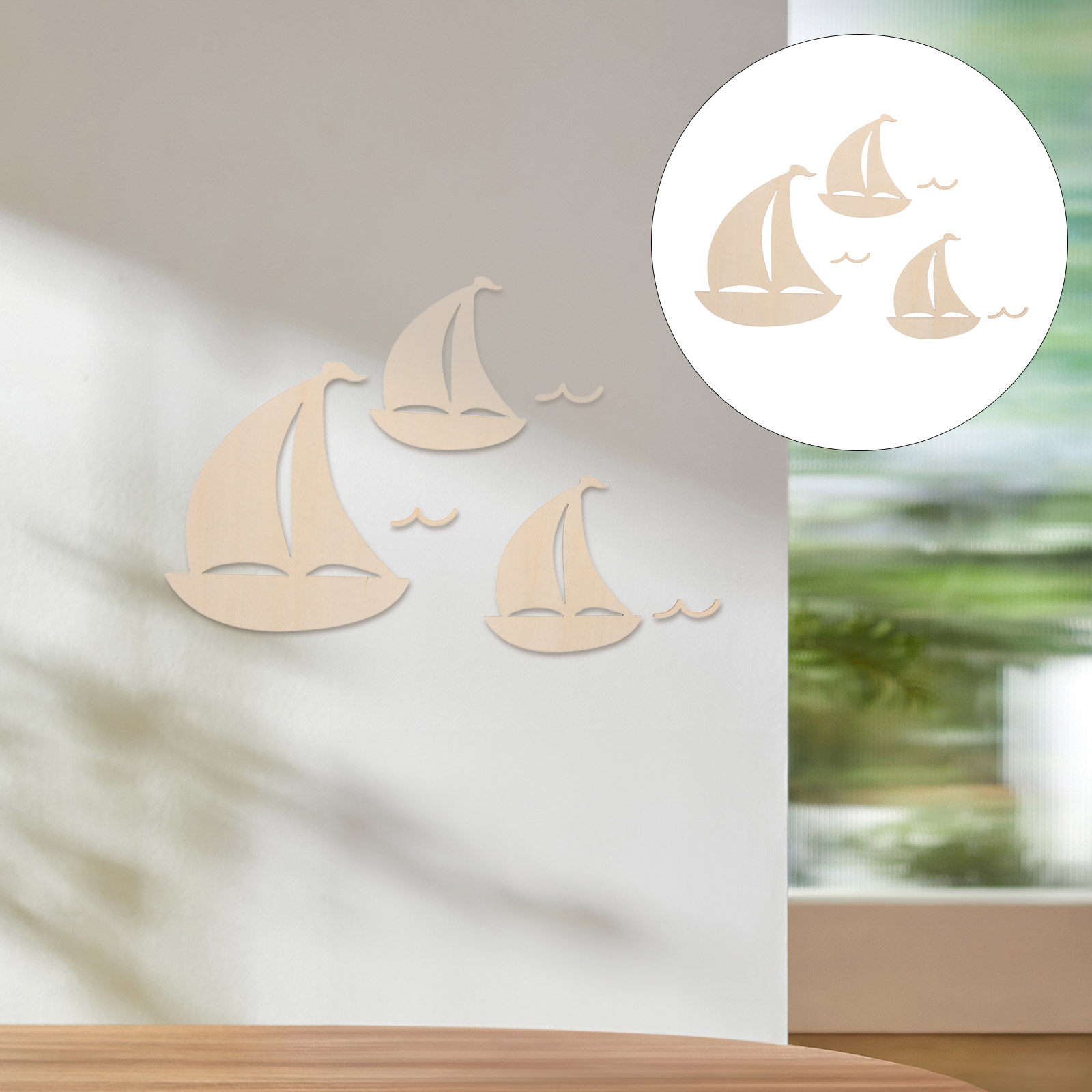 6Pcs Dekorasi Perahu Layar Kay - Art And Craft For Nursery ulasan dan harga