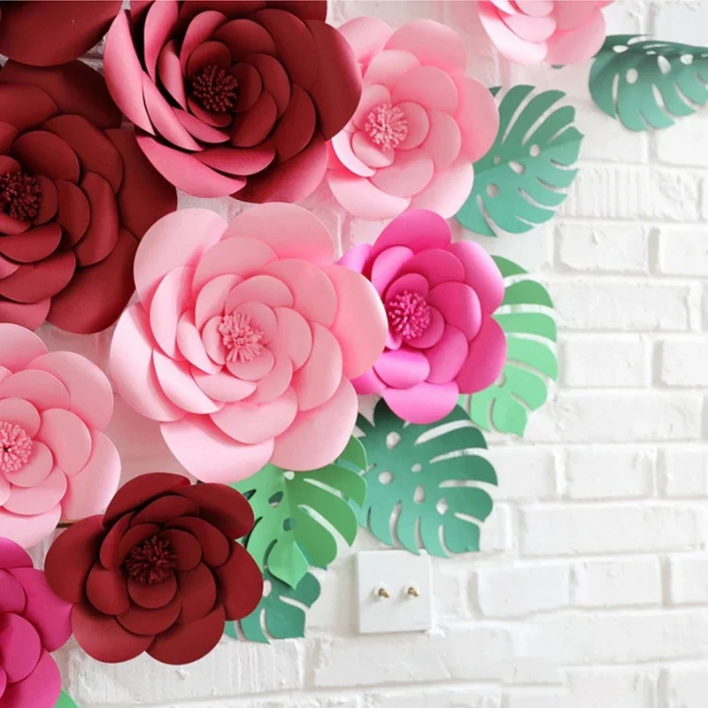 DIY Buatan Kertas Besar Bunga  - Art And Craft For Nursery ulasan dan harga