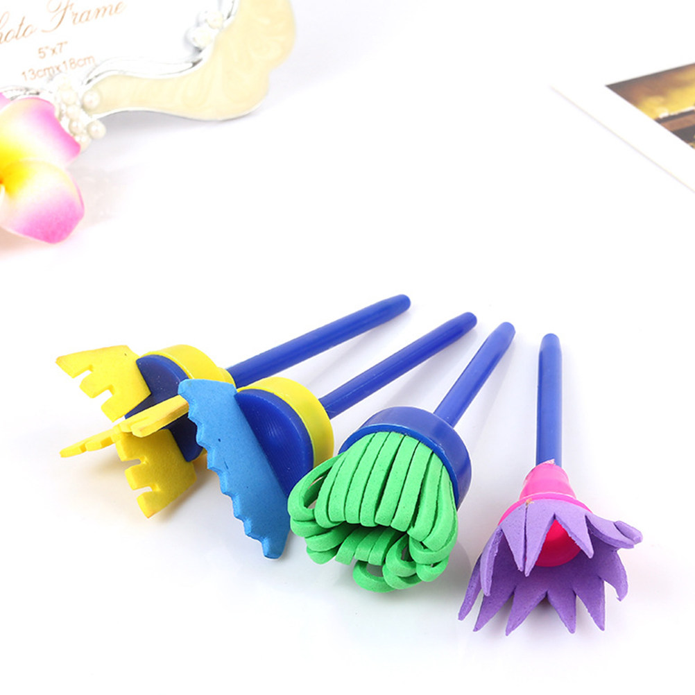Set Kuas Cat Spons untuk Grafi - Art And Craft With Paint ulasan dan harga