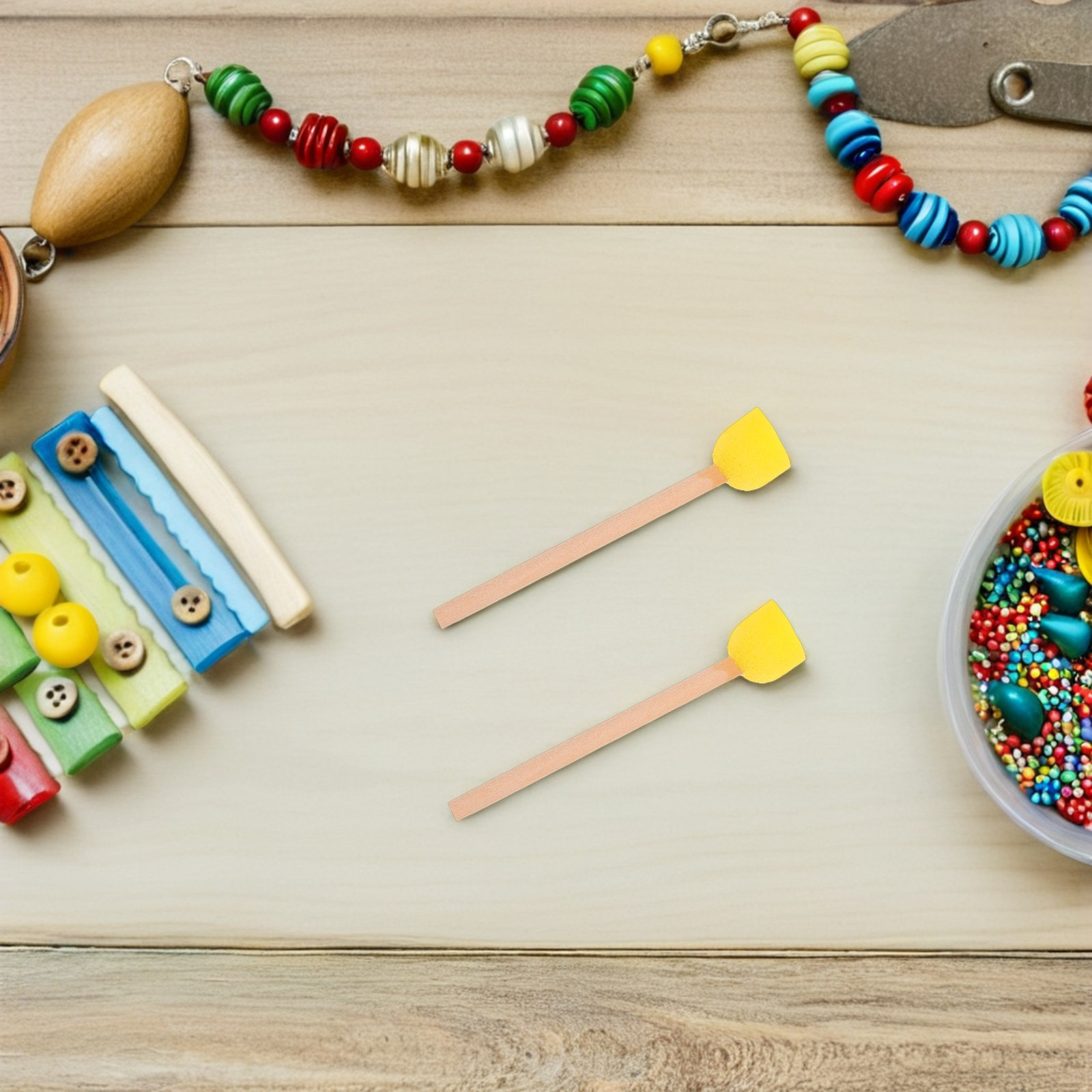 80 Buah Kuas Spons Bulat untuk - Art And Craft With Paint ulasan dan harga