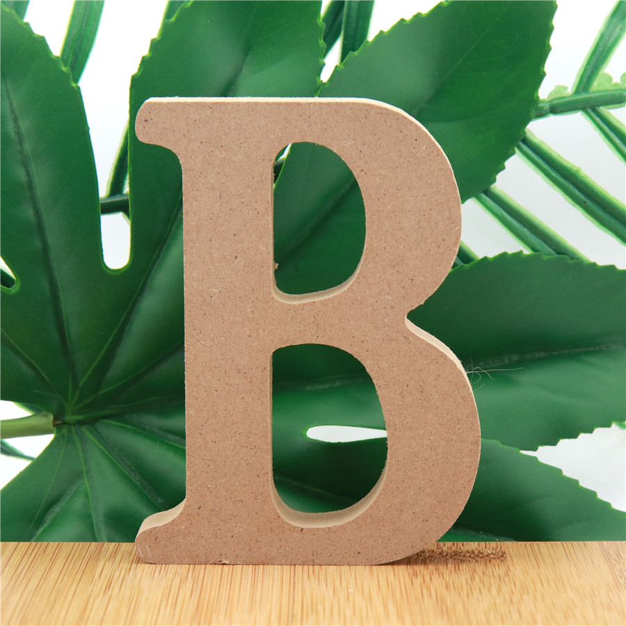 1 buah 10cm warna kayu huruf a - Letter S Art Craft ulasan dan harga