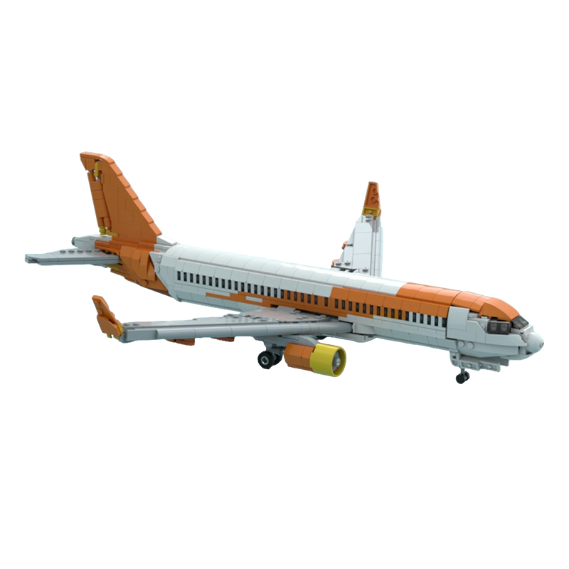 1100pcs MOC Easy Jet Airbuss A - Art Craft Ideas Easy ulasan dan harga