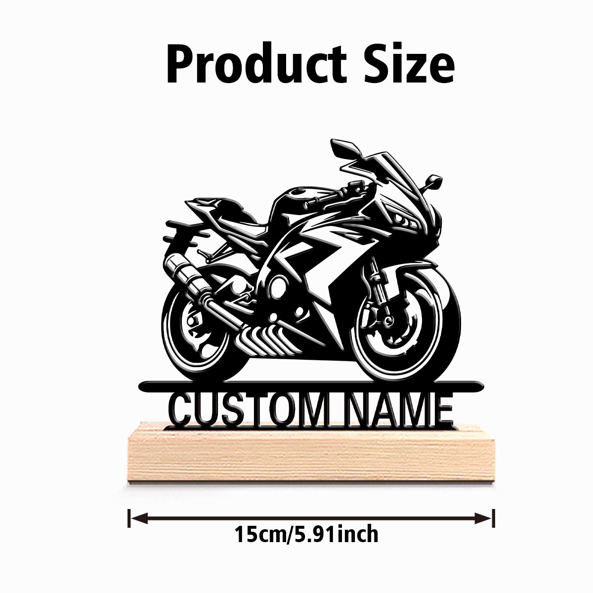 1pc Patung Motor Abstrak Keren - Letter S Art Craft ulasan dan harga