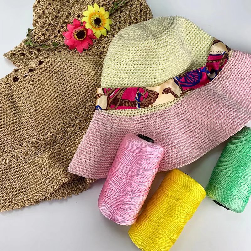 1Pcs Benang Rajut 200m DIY Ben - Art Craft Hat ulasan dan harga