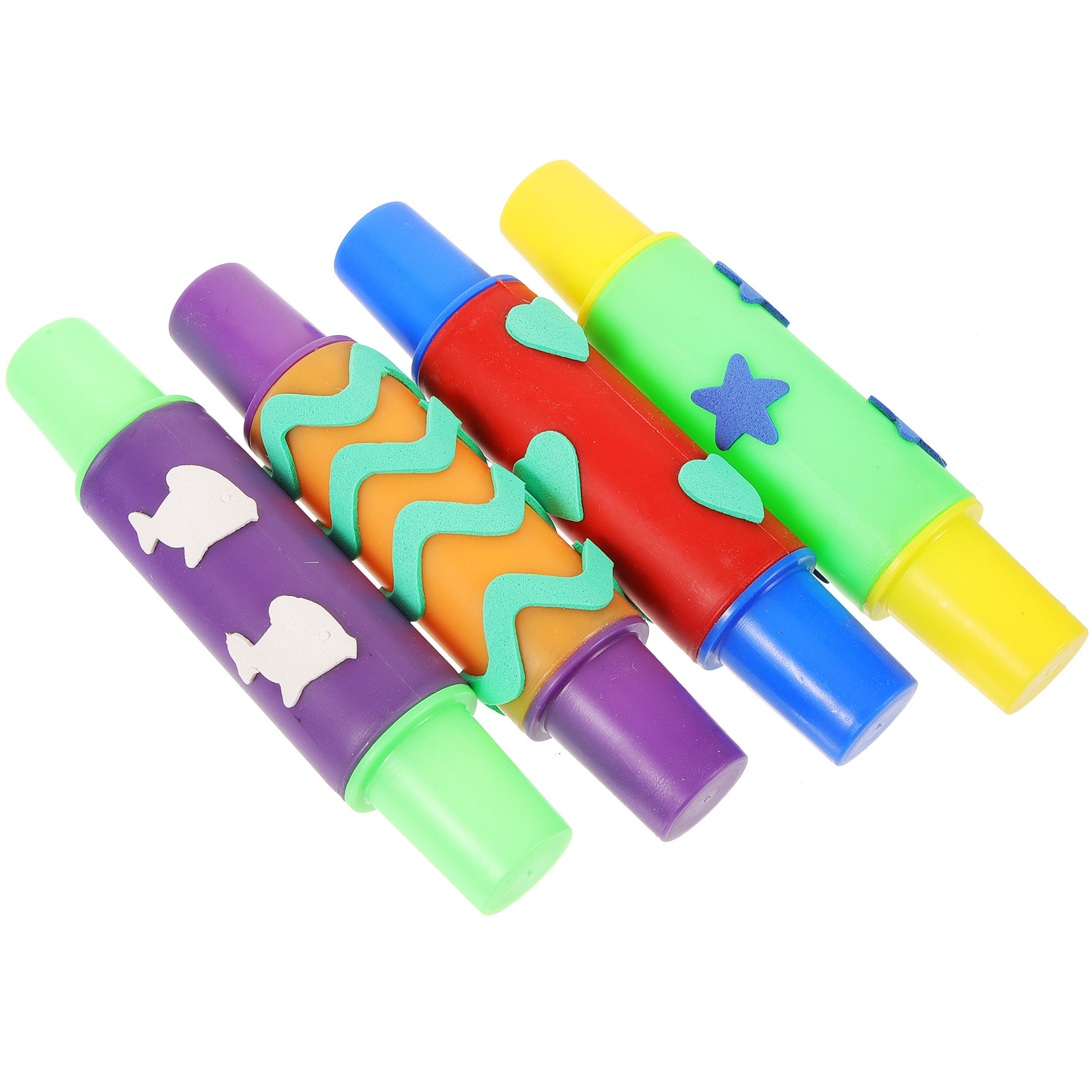 4Pcs Set Kuas Lukis Spons, Ala - Art And Craft With Paint ulasan dan harga
