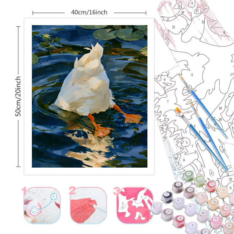 Kit Lukisan Berdasar Angka unt - Letter S Art Craft ulasan dan harga
