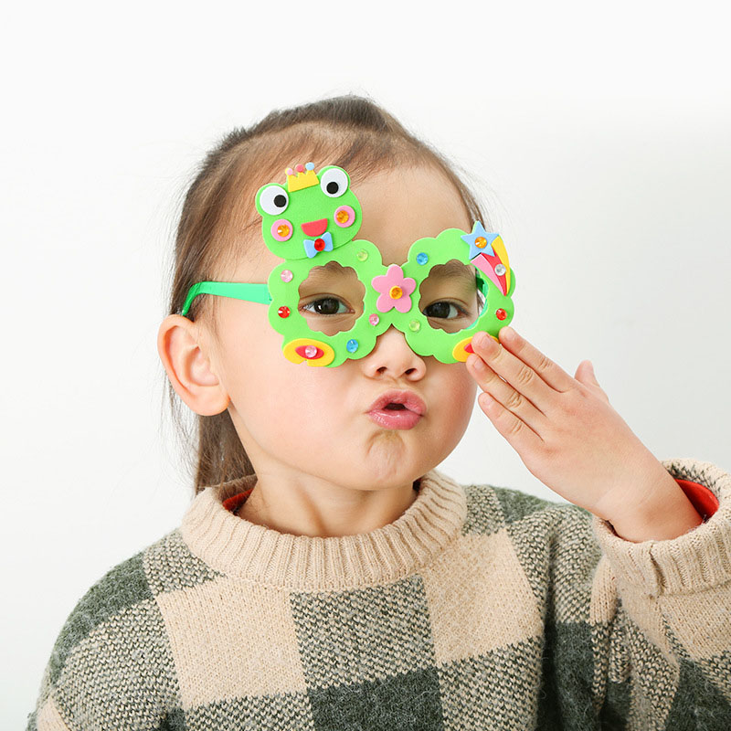 Kacamata anak-anak DIY EVA bin - Art Craft Glasses Frames ulasan dan harga