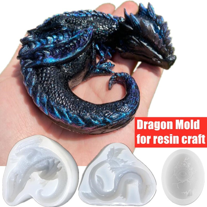 Cetakan silikon telur naga lau - Dinosaur And Craft ulasan dan harga