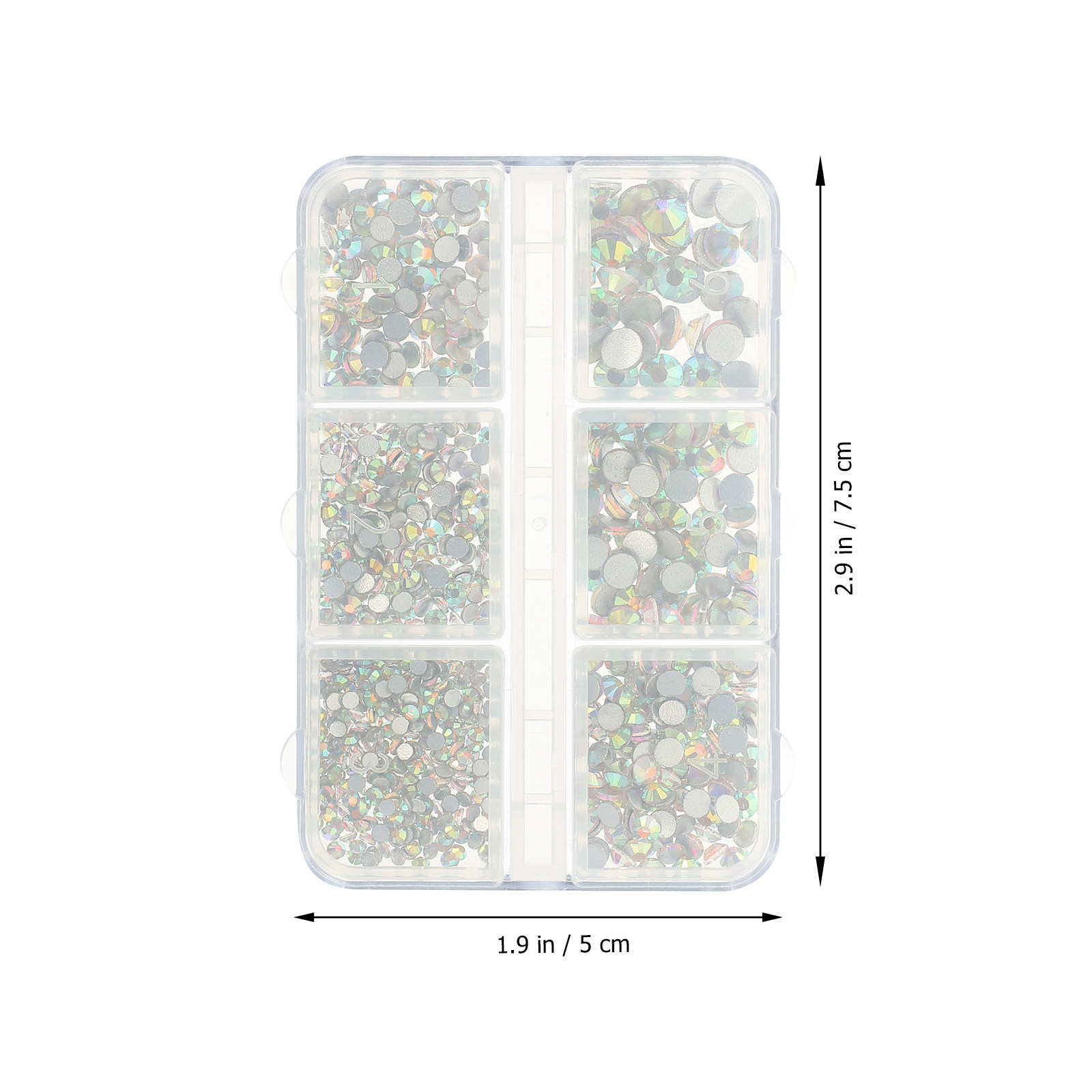 1 Kotak Hiasan Kuku Berlian Im - Art Craft Glasses Frames ulasan dan harga