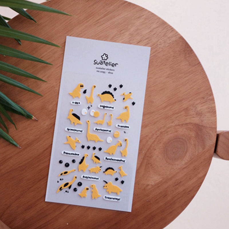 Suatelier 1095 Stiker Bertema  - Dinosaur And Craft ulasan dan harga