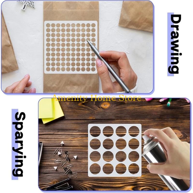 Paket Stensil Titik Desain Bul - Art And Craft With Paint ulasan dan harga