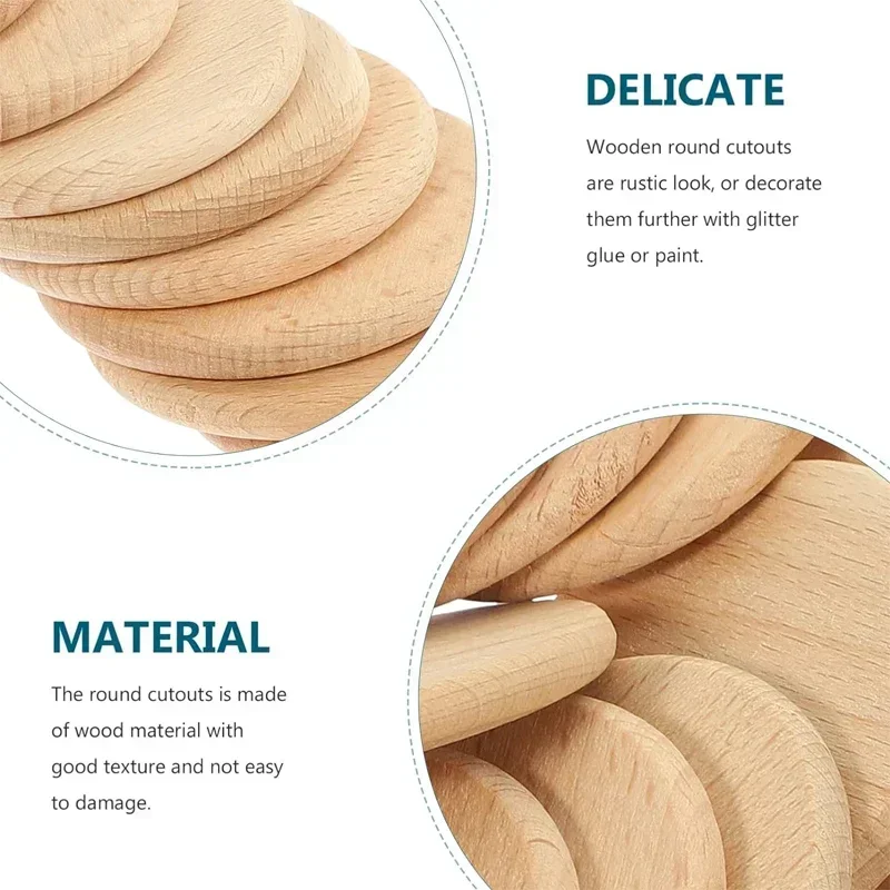 Koin Kayu Beech Alami 25-70mm, - Letter S Art Craft ulasan dan harga