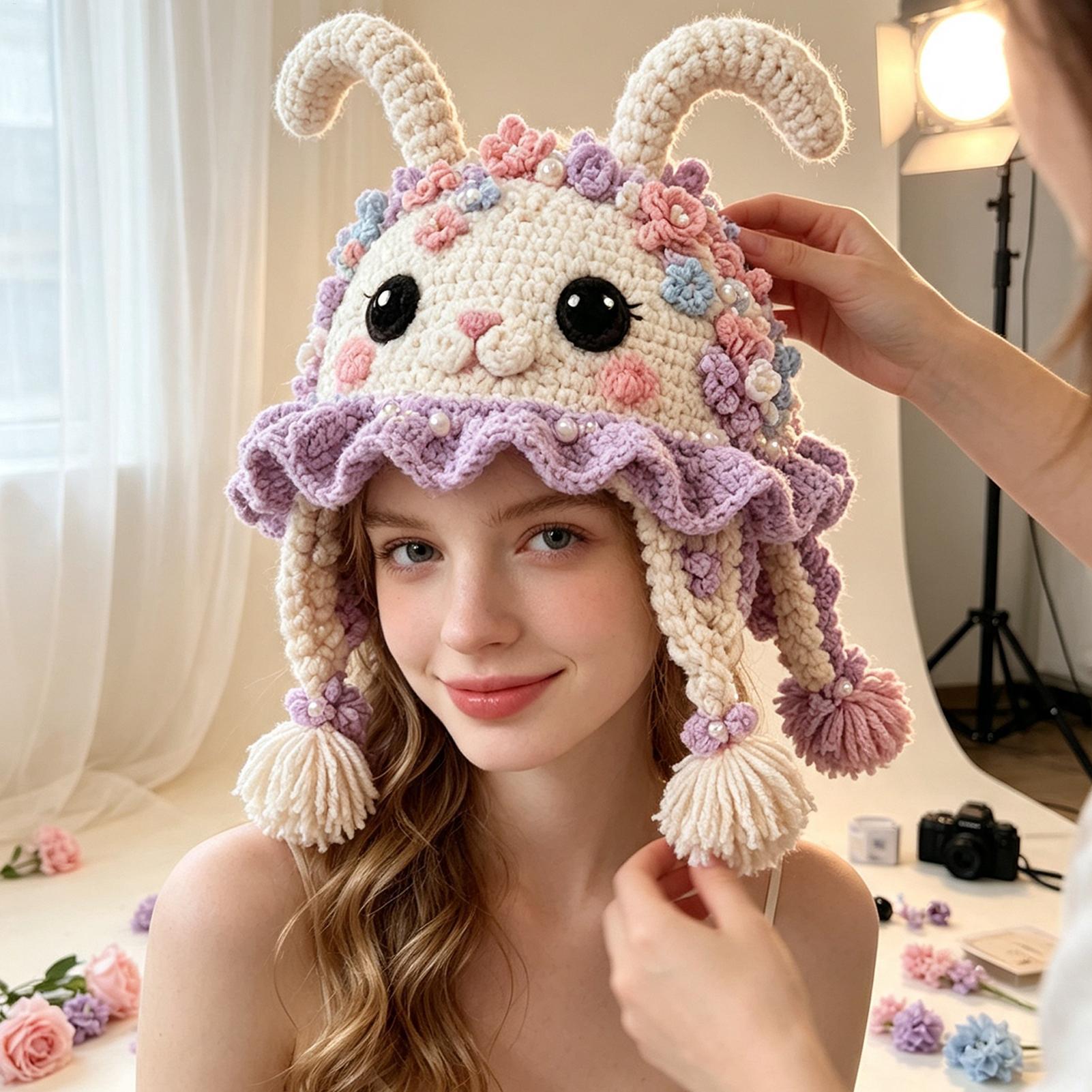 Perlengkapan Merajut Topi Hewa - Art Craft Hat ulasan dan harga