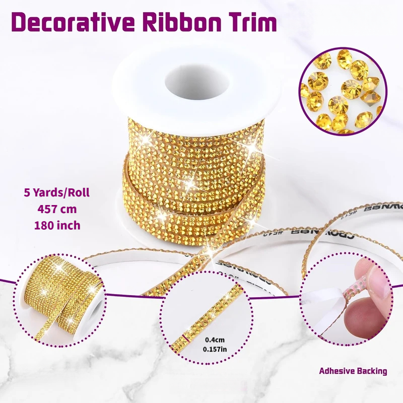 Pita Rhinestone Perekat Sendir - Art Craft Hat ulasan dan harga