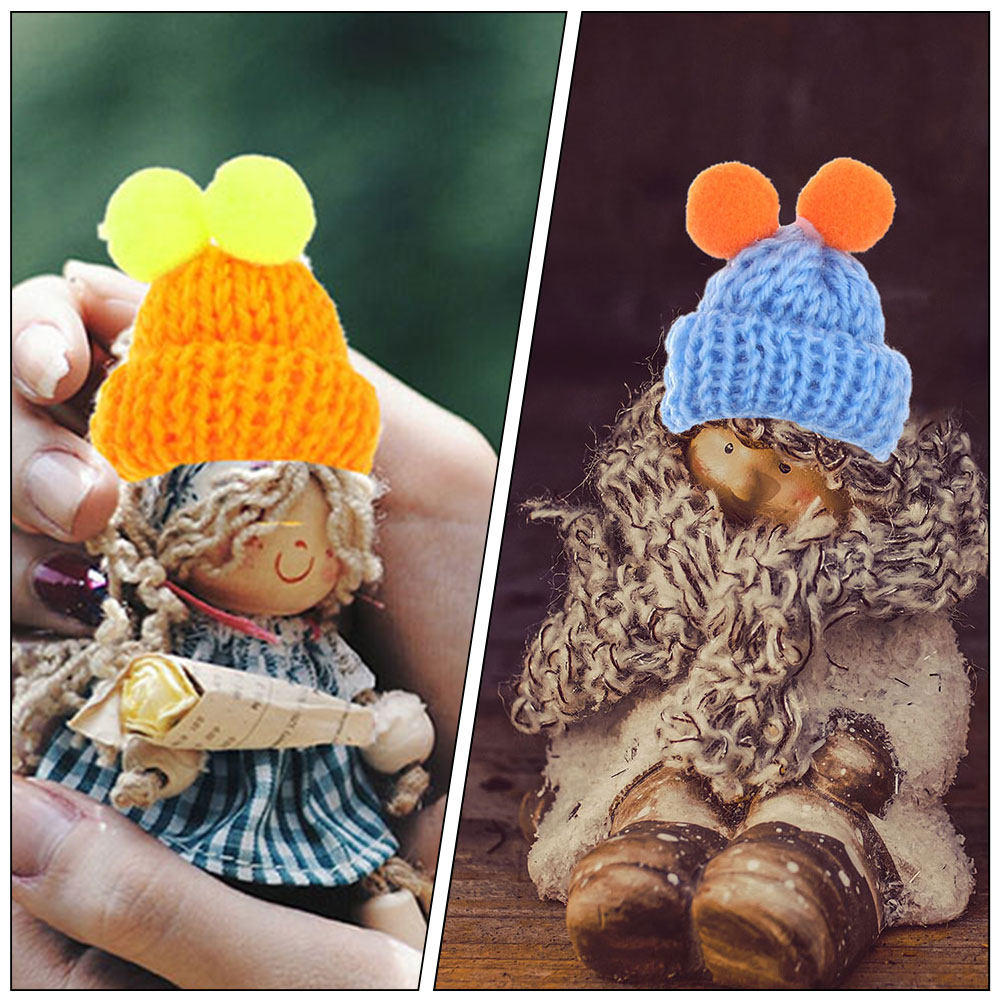 60 Buah Topi Rajut Mini Benang - Art Craft Hat ulasan dan harga