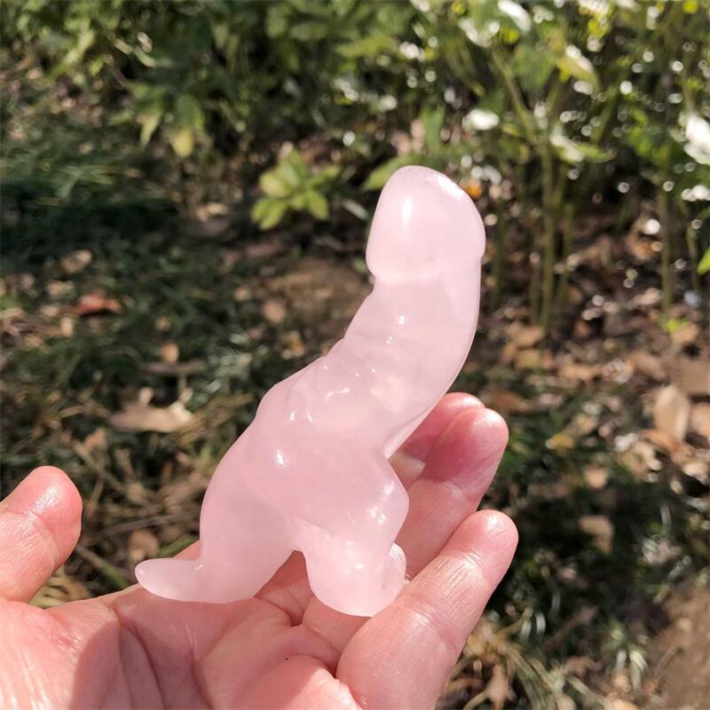 1 Buah Patung Reiki Kristal Pe - Dinosaur And Craft ulasan dan harga
