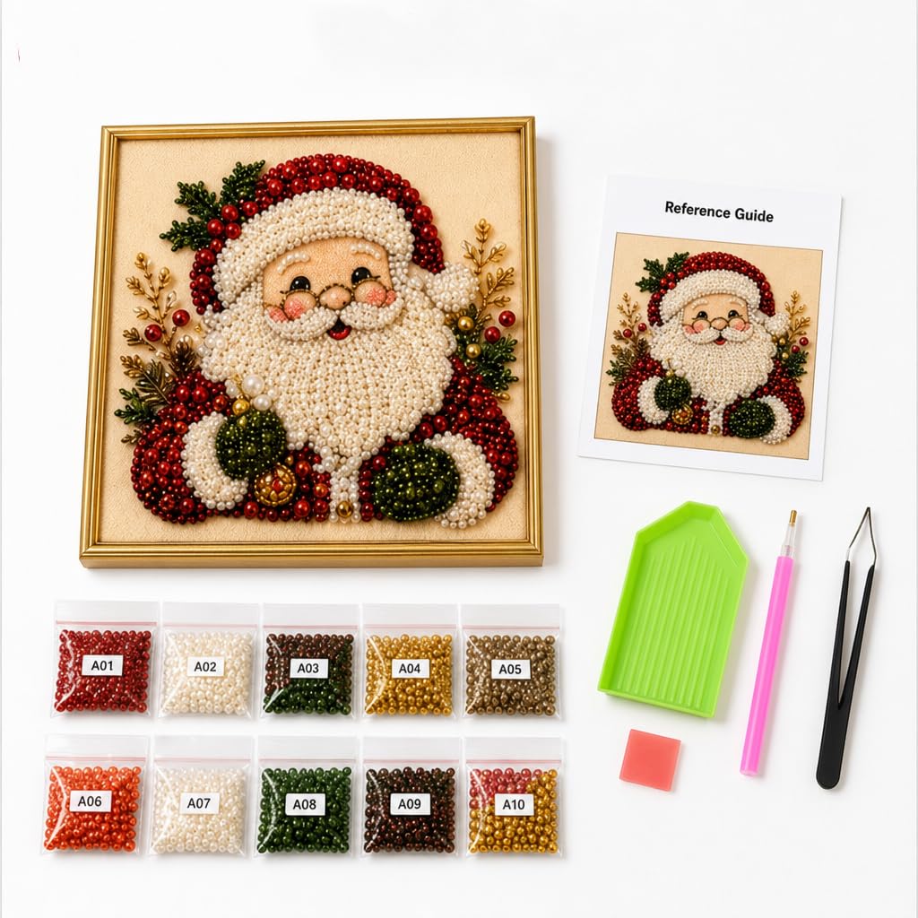 Kit Lukisan Mutiara Berlian Na - Art Craft Glasses Frames ulasan dan harga
